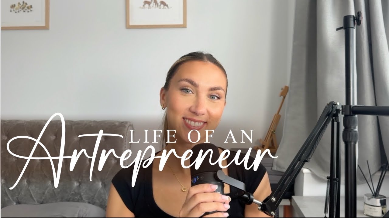 Daily Routine as a Full Time Artist | Life of an Artrepreneur - Ep 64