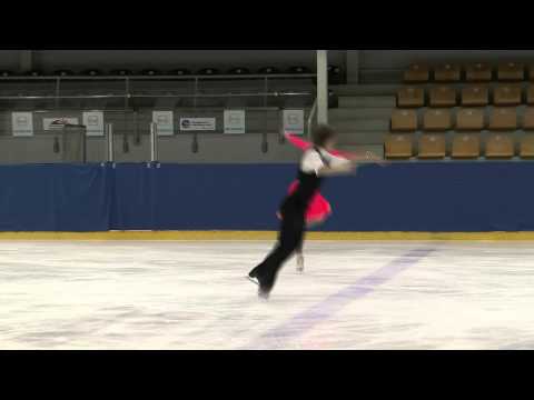 8 Reka STAUDT / Mate STAUDT (HUN) - ISU JGP Riga Cup 2013 Junior Ice Dance Short Dance