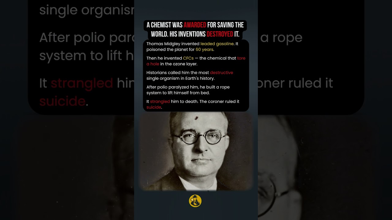 This Chemist Was Awarded for Saving the World… His Inventions Destroyed It #shorts