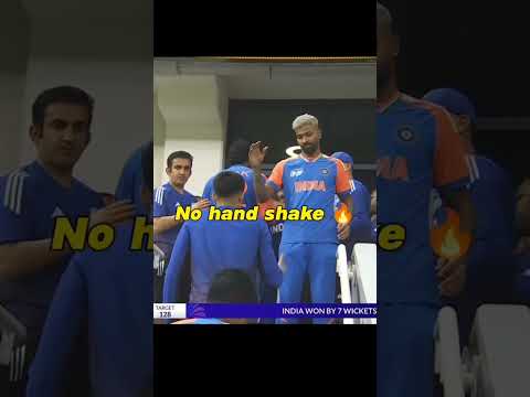 No hand shake with Pakistan #asiacup #short #trending #viral #video #india