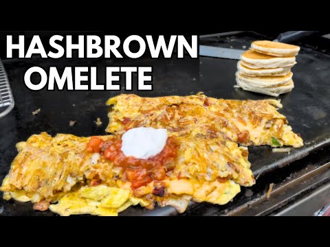 The Best Omelet You Can Make on a Griddle.