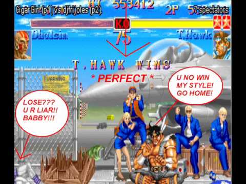 GGPO CigarGirl Lose -PERFECT- To djfrijoles 2012 WTF!!!!1