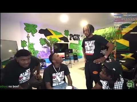 Valiant Diss Armanii as Alkaline groupie on Swiss Lee live 