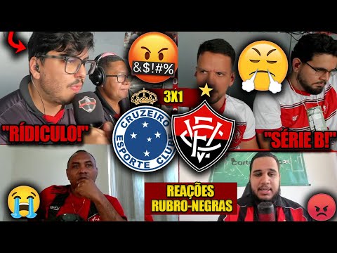 REAÇÕES do VITÓRIA - CRUZEIRO 3X1 VITÓRIA - BRASILEIRÃO 2025 - REACT VAMOS RIR!