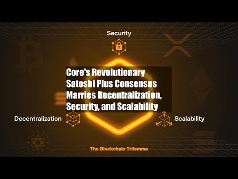 Core's Revolutionary Satoshi Plus Consensus Marries Decentralization, Security, and Scalability