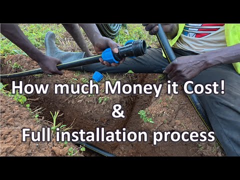 How Much it Cost to Install Solar Powered Irrigation + Full Setup