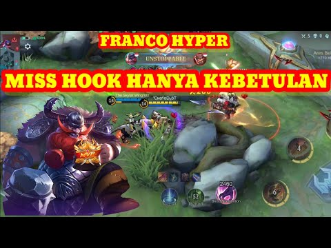 Tank Hyper GG parah , Franco Hook Auto Aim Anti Miss !! FRANCO HOOK MONTAGE , FRANCO HYPER