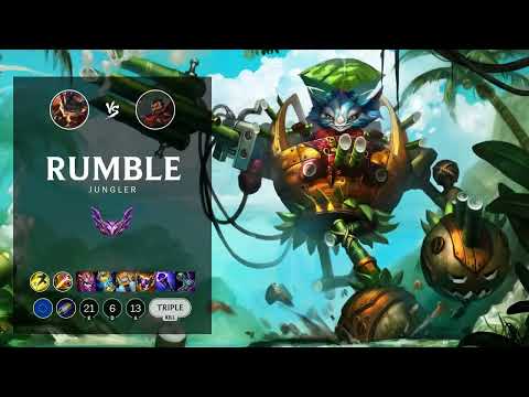 Rumble Jungle vs Graves - EUW Master Patch 12.13