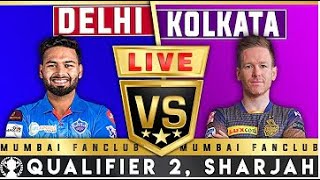 LIVE Delhi vs Kolkata, Qualifier 2 | IPL 2021 Live Scores & Commentary | DC VS KKR | DISCUSSION