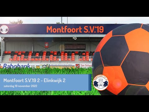 Montfoort S.V.'19 2 - Elinkwijk 2