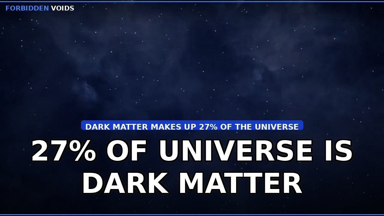 27% of Universe is Dark Matter