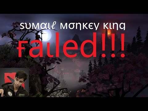 Rank game : Sumail Failed!! Monkey King Gameplay - Dota 2 Patch 7.05