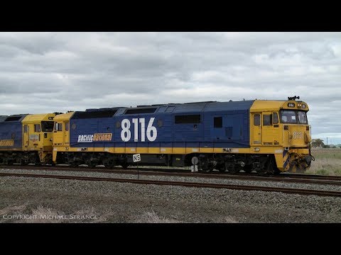 4CM6 Grain Train Refuels At Gheringhap (25/7/2019) - PoathTV Australian Trains & Railways