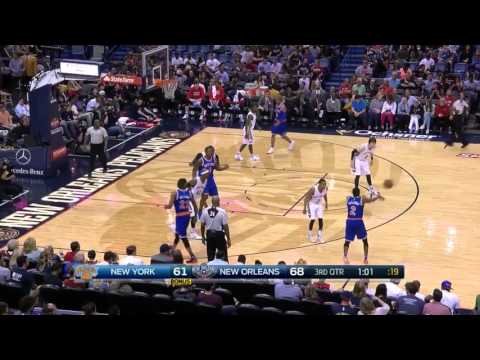 Kristaps Porzingis vs New Orleans Pelicans 28.03.2016 (16Pts)
