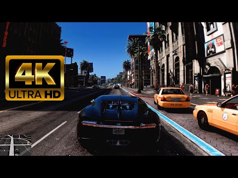 Grand Theft Auto 5 4K Ultra Graphics Gameplay - GTA 5 PC 4K 60FPS