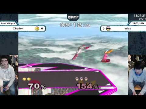 SSBM - 1er tour Solo - Charlon VS Alox - ROF Winter 2016