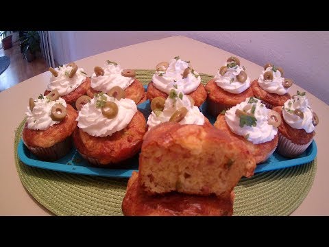 Jednostavni slani mafini za predjelo