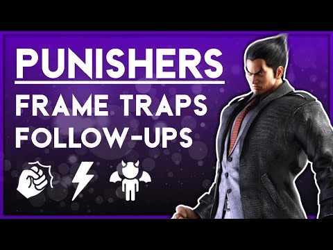 How To Use Kazuya Punishers | Frame Traps & Follow-Ups | Tekken 7 Kazuya Guide