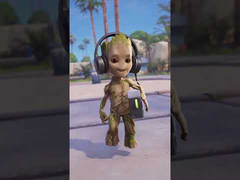 He is Groot. Groot is now available in the Shop as a Sidekick!