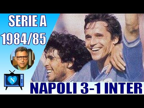 NAPOLI 3-1 INTER | Serie A 1984/85 | Radiocronaca di Claudio Ferretti da Tutto il Calcio.