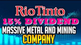 Rio Tinto's 6 P/E Ratio & 15% Dividend -- MONEY MONEY MONEY: $RIO