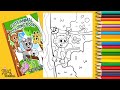 Monkey Coloring Video Cute Animal Coloring Book For Kids
