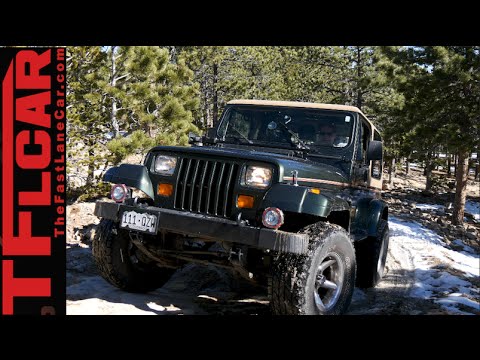 TFL Jeep Wrangler YJ: Snowy & Muddy Colorado Off-Road Debut