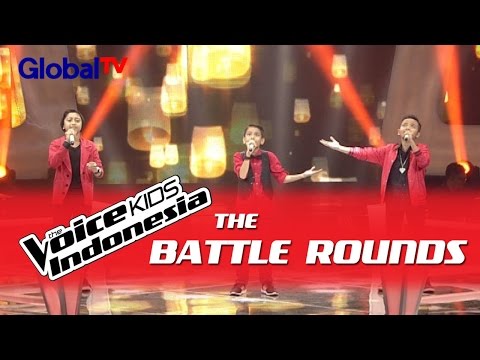 Vavel vs Era vs Reynard "Bila Rasaku Rasamu" I The Battle Rounds I The Voice Kids Indonesia 2016