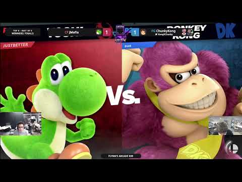 Flynn's Arcade 039 Winners Finals - JMafia (Yoshi) Vs. ChunkyKong (Donkey Kong) SSBU ULTIMATE