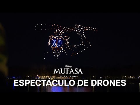 Espectáculo de drones en Madrid (mejores momentos)