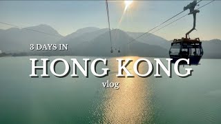 【香港vlog🇭🇰】アートとグルメのおしゃれ香港旅｜中国茶カフェ・エッグタルト・ルーフトップバー・絶景ケーブルカー