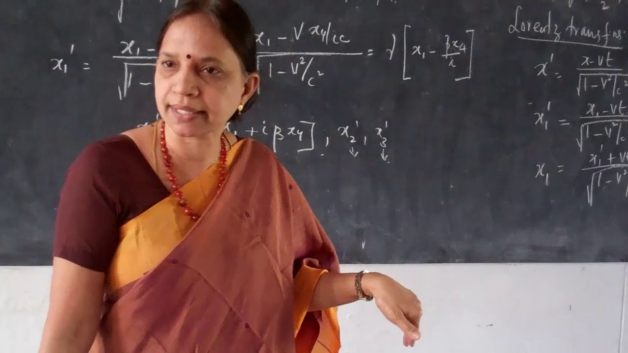 Fourvector Formalism -Relativity