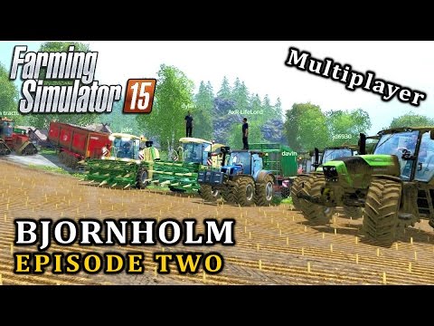Let's Play Farming Simulator 15 | Multiplayer Bjornholm  #2