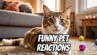 Funny Pets Reacting to Unexpected Situations