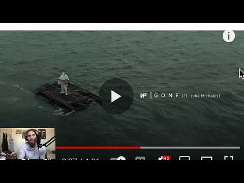 Up and coming rapper reacts to NF-Gone Ft. Julia Michaels