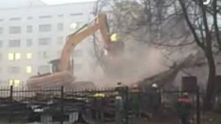 preview picture of video 'Руйнаванні ля «лечкамісіі» / Building Demolition'