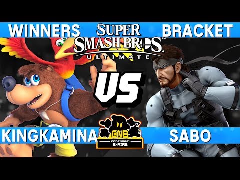 Smash Ultimate Tournament Set - KingKamina (Banjo) vs Sabo (Snake) - CNB 204