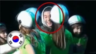 Korean girl group 'Crayon Pop' harassed by crazed fan on stage
