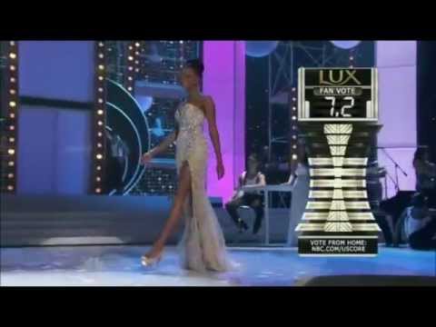 Leila Lopes ( Angola ), Miss Universe 2011 - Evening Gown Competition