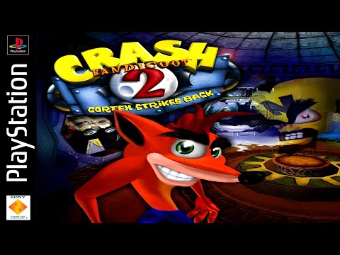 Crash Bandicoot 2: Cortex Strikes Back PS1 Longplay - FULL GAME Walkthrough - 100% Completion