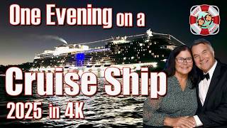 One Evening on a Cruise Ship 2025 in 4K