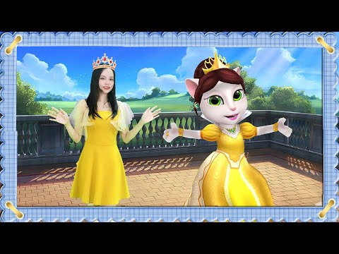 Imitate Angela Queen of Egypt - My Talking Angela In Real Life