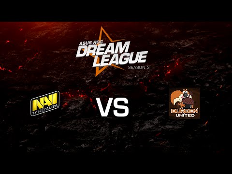 Na'Vi vs. Burden United - League Play Game 1 - ASUS ROG DreamLeague Season 3