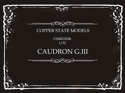 How a French WW1 fighter was used to cross the Andes - Caudron GIII by Copper State Model