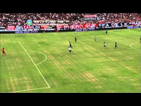 Atajada de Guzmán. Newell's 0 - Boca 0. Fecha 1. Torneo Final 2014. Fútbol Para Todos