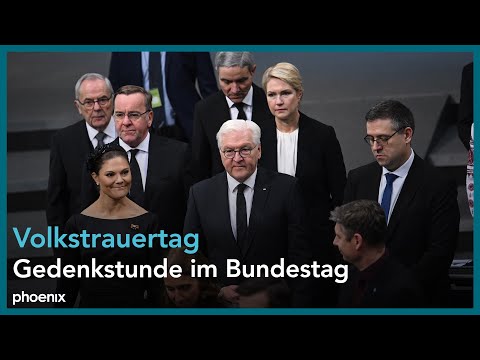 Gedenkstunde zum Volkstrauertag