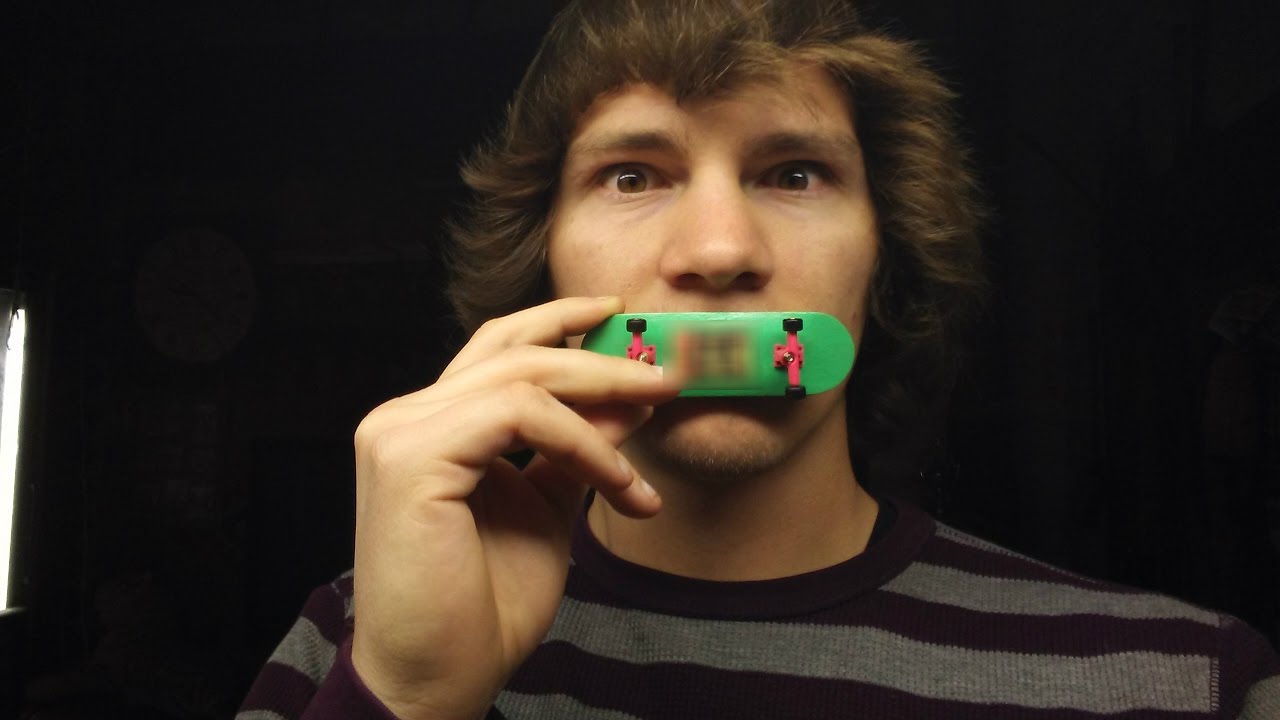 MADE MY FIRST FINGERBOARD!!