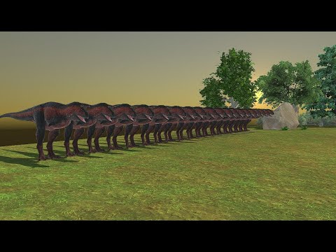 🦖 CARNOTAURUS VS ALL FACTIONS (Similiar Price) - Animal Revolt Battle Simulator