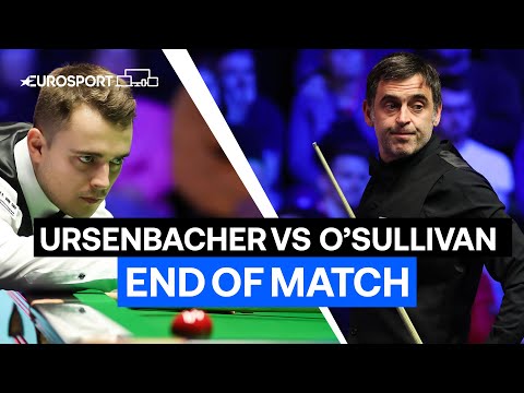 Ursenbacher beats World No. 1 O’Sullivan in a huge upset victory at the British Open | Eurosport