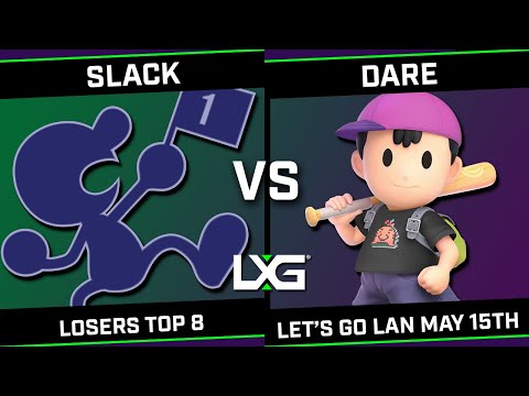 Slack (Game & Watch) vs Dare (Ness) - Logitech G Let's Go LAN May 15th